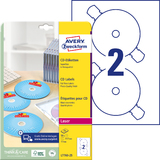 AVERY zweckform CD-Etiketten SuperSize, wei, glnzend