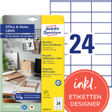 AVERY zweckform Recycling-Universal-Etiketten home Office