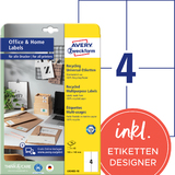 AVERY zweckform Recycling-Universal-Etiketten home Office