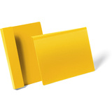 DURABLE Kennzeichnungstasche, mit Falz, din A4 quer, gelb