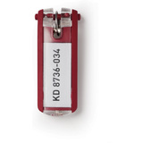 DURABLE Schlsselanhnger key CLIP, rot