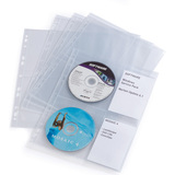 DURABLE CD-/DVD-Hülle cover LIGHT M, für 4 CD's, PP, din A4