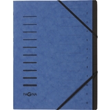 PAGNA ordnungsmappe "Sorting File", 12 Fcher, blau