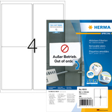 HERMA universal-etiketten SPECIAL, 99,1 x 139 mm, wei