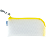 HERMA Reiverschlusstasche "Mesh Bags", 230 x 110 mm, gelb