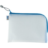 HERMA Reiverschlusstasche "Mesh Bags", din A5, blau