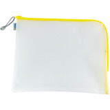 HERMA Reiverschlusstasche "Mesh Bags", din A4, gelb
