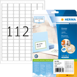 HERMA universal-etiketten PREMIUM, 25,4 x 16,9 mm, wei