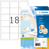 HERMA universal-etiketten PREMIUM, 63,5 x 46,6 mm, wei