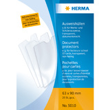 HERMA Ausweishlle, PP, 1-fach, 0,14 mm, Format: 63 x 90 mm