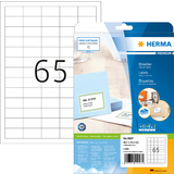 HERMA universal-etiketten PREMIUM, 38,1 x 21,2 mm, wei