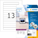 HERMA video-etiketten SPECIAL, 147,3 x 20 mm, wei