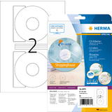 HERMA CD/DVD-Etiketten SPECIAL, Durchmesser: 116 mm, wei