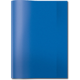 HERMA Heftschoner, din A4, aus PP, transparent-blau