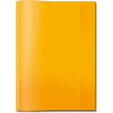 HERMA Heftschoner, din A4, aus PP, transparent-orange