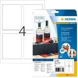 HERMA flaschen-etiketten SPECIAL, 90 x 120 mm, wei