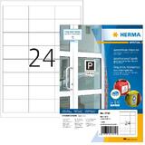 HERMA wetterfeste Etiketten aus Spezialpapier, 66 x 33,8 mm