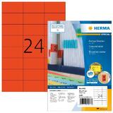 HERMA universal-etiketten SPECIAL, 70 x 37 mm, rot