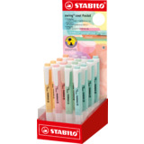 STABILO textmarker swing cool Pastel Edition, 16er Display