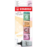STABILO textmarker BOSS mini Pastellove 2.0, 6er Karton-Etui