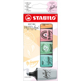 STABILO textmarker BOSS mini Pastellove 2.0, 5er Karton-Etui