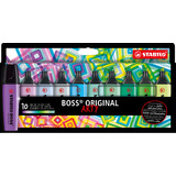 STABILO textmarker BOSS ORIGINAL, 10er kartonetui ARTY
