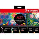 STABILO kreativ-set "ARTY" Pastel, 50er Box