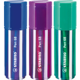 STABILO fasermaler Pen 68, 20er big Pen Box, farbig sortiert