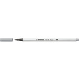 STABILO pinselstift Pen 68 brush, mittelgrau