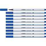STABILO pinselstift Pen 68 brush, ultramarinblau