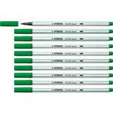 STABILO pinselstift Pen 68 brush, smaragdgrn