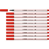 STABILO pinselstift Pen 68 brush, carminrot