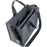 sigel business-filztasche Desk sharing Bag, Größe: M, grau