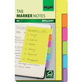 sigel haftmarker Tab marker Notes, aus Papier, 42 Blatt