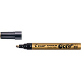 PILOT permanent-marker SUPER color Gold, medium, gold