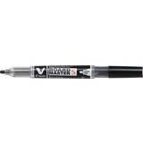 PILOT whiteboard-marker V board MASTER S, Rundspitze,schwarz