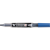 PILOT whiteboard-marker V board MASTER S, Rundspitze, blau