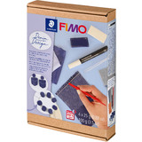 FIMO soft Modelliermasse-Set denim Design, ofenhrtend