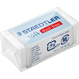 STAEDTLER kunststoff-radierer soft S40, wei
