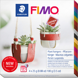 FIMO effect LEATHER modellier-set Pflanzenanhänger