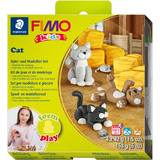 FIMO kids Modellier-Set form & play "Cat", level 2
