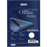 LANDRÉ briefblock "Business office Notes, din A5, liniert