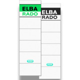 ELBA Ordnerrcken-Einsteckschild rado Brillant, kurz/breit