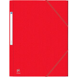 Oxford eckspannermappe EUROFOLIO+, din A4, rot