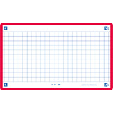 Oxford karteikarten "Flash 2.0", 75 x 125 mm, kariert, rot