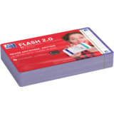 Oxford karteikarten "Flash 2.0", 75x125 mm, blanko, violett