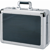 ALUMAXX Laptop-Attach-Koffer "CARBON", Aluminium