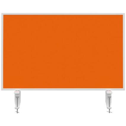 magnetoplan Tischtrennwand VarioPin, 800 x 500 mm, orange