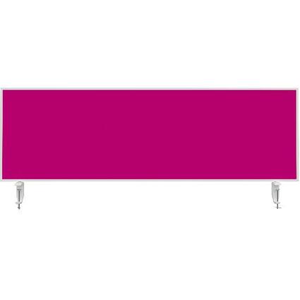 magnetoplan Tischtrennwand VarioPin, 1600 x 800 mm, pink