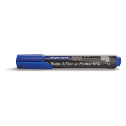 magnetoplan Board- und Flipchartmarker PRO+, blau